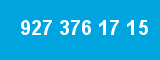 927 376 17 15 927 376 17 15